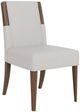 Riverside Furniture Delia Shell/Walnut Upholstered Side Chair-0
