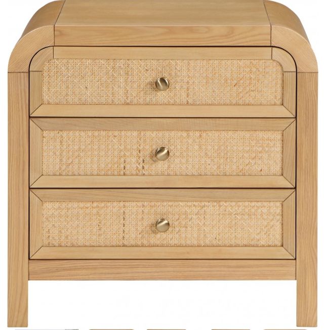 Meridian Furniture Siena Natural Nightstand-1
