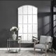 Uttermost® Amiel Ivory Arched Mirror-1