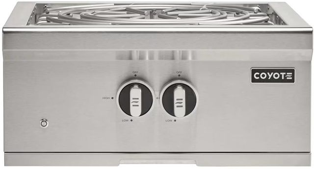 Coyote® 24" Built-In Natural Gas Stainless Steel Power Burner-0