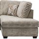 American Wholesale Furniture Galactic 2-Piece Parchment Right-Arm Facing Sectional-2