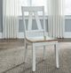 Liberty Furniture Lindsey Farm Sandstone/Weathered White Splat Back Side Chair-1