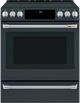 Café™ 30" Matte Black Slide-In Electric Range-0