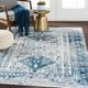 Surya Monte Carlo Sky Blue 5'x7' Area Rug-1