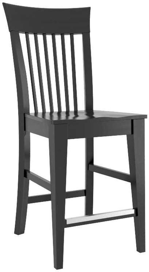 Canadel® Gourmet Peppercorn Washed Wood Fixed Stool-0