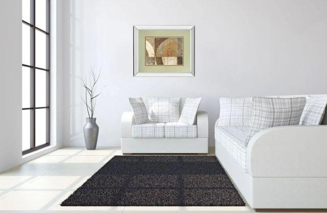 Classy Art Circular Sculpture by Wild Apple Portfolio Mirror Framed Wall Art-2