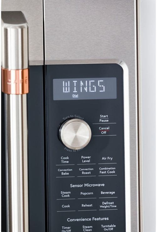 Café™ 1.7 Cu. Ft. Stainless Steel Over The Range Microwave-3