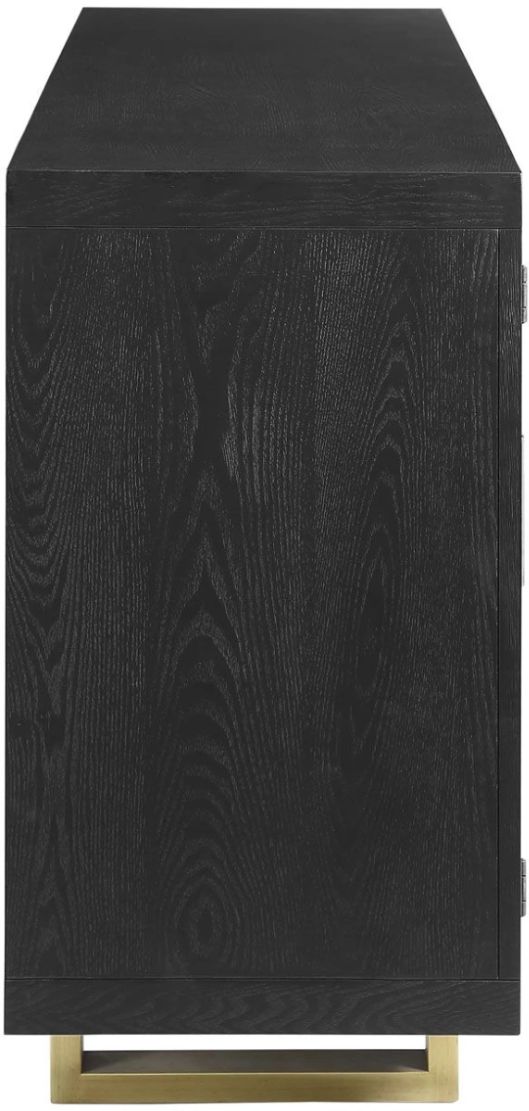 Steve Silver Co. Yves Rubbed Charcoal Server-3