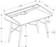 Monarch Specialties Inc. Black Computer Desk-3