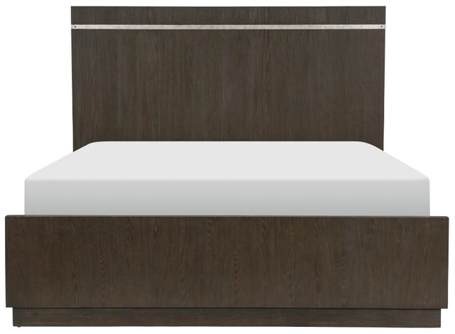 Homelegance® Bellamy Dark Brown Queen Panel Bed-2