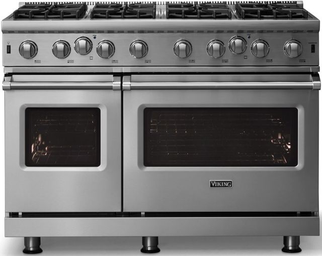 Viking® 5 Series 48" Stainless Steel Pro Style Natural Gas Range-3