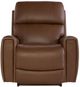 La-Z-Boy® Apollo Caramel Leather Power Rocking Recliner with Headrest-1