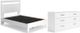Signature Design by Ashley® Flannia 2-Piece White Full Panel Bed Set-0