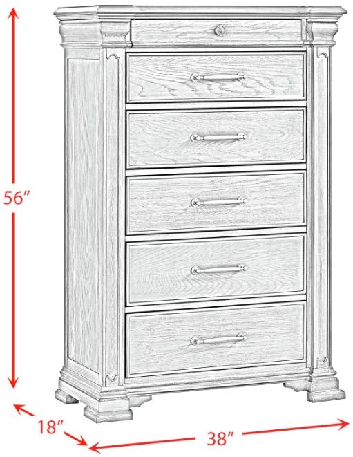 Elements International Kings Court Black Drawer-3