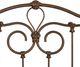 Wesley Allen Customizable Olympia Twin Iron Bed-2