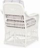 Century® Thomas O'Brien Outdoor Mainland Wicker Large Outdoor Dining Arm Chair-1