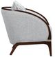 Michael Amini® Houston Gray/Walnut Matching Chair-3