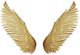 Moe's Home Collection Wings Gold Wall Decor-0
