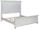 Liberty Furniture River Place Riverstone White King Panel Bed-0