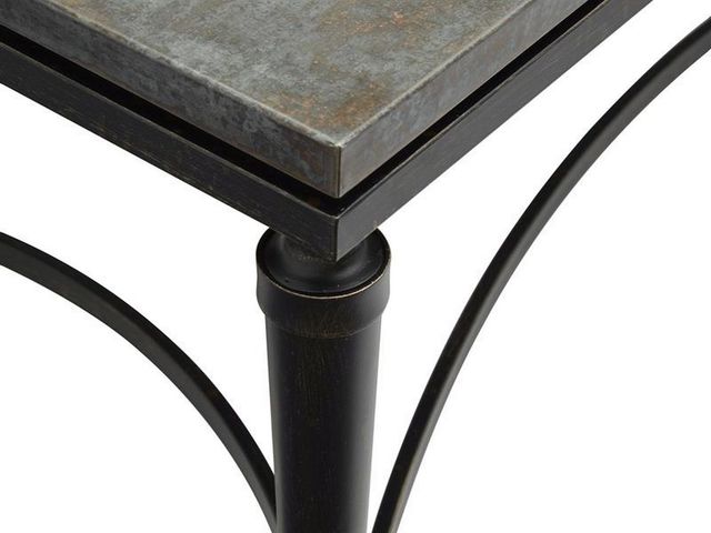 Magnussen Home® Waylon Galvanized Copper Rectangular Cocktail Table-2