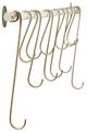 Stylecraft Dann Foley Lifestyle Bronze/White 48" Wall Hanger with Hook -0