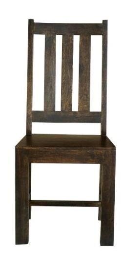 Jaipur Furniture Dakota Range Dark Brown Dining Side Chair-1