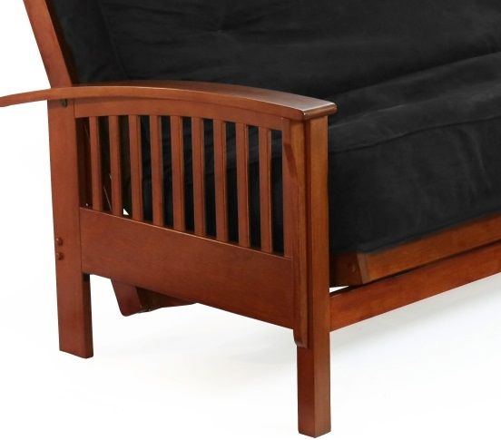 Night & Day Furniture™ Winchester Cherry Queen Nesting Futon-1