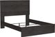 Signature Design by Ashley® Belachime Charcoal Queen Panel Bed-2
