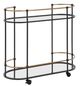 Uttermost® Andre Black Bar Cart-0