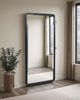 Coaster® Leandro Burnished Black Full Length Mirror-1
