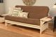 Kodiak Furniture Phoenix Marmont Mocha/Antique White Full Futon with Mattress-4