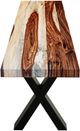 Corcoran Importation Zen 70" Straight Edge Sheesham Bench-2