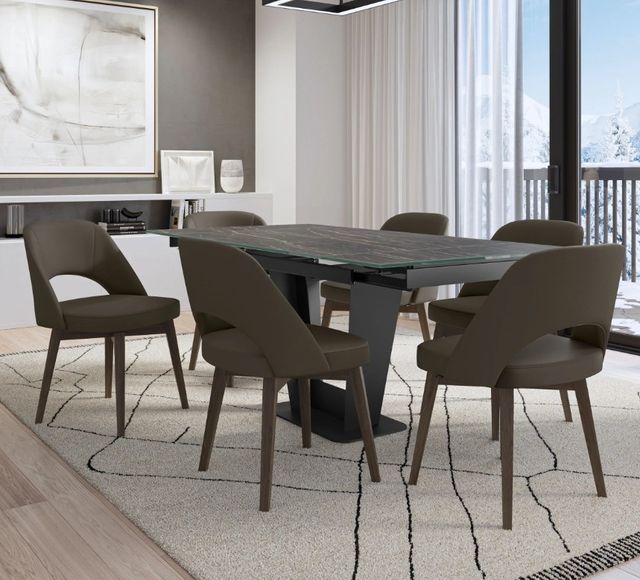 Amisco Customizable Amelia 72" Dining Table-1