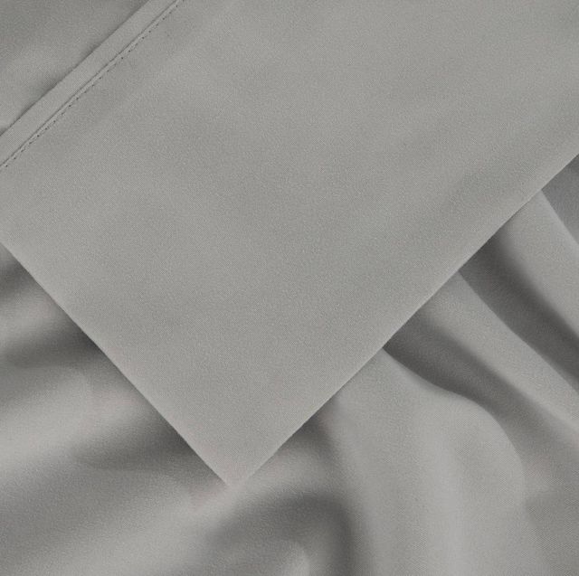 BEDGEAR® Basic 4-Piece Light Gray California King Sheet Set-2