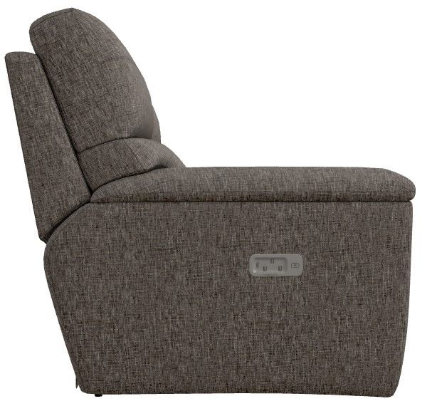 La-Z-Boy® Ava Onyx Power Reclining Loveseat with Console, Headrest, and Lumbar-2