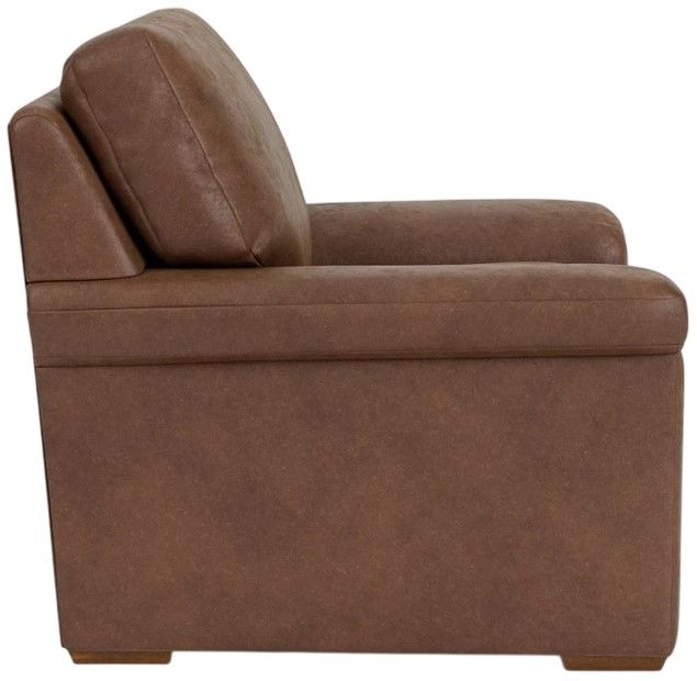 Flexsteel® Blanchard Brown Silt Chair-2