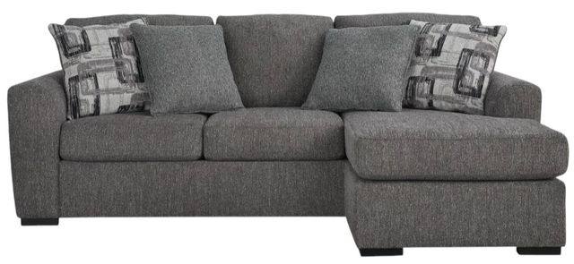 Signature Design by Ashley® Gardiner Pewter Chaise Sofa-1
