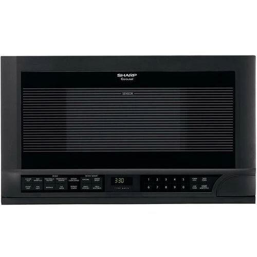 Sharp® Carousel® 1.5 Cu. Ft. Black Over The Counter Microwave-0