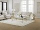 Hooker® Furniture Melange Laureng Glass Top Cocktail Table with Gold Base-2