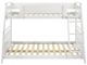 Coaster® Holden White Twin/Full Bunk Bed-5