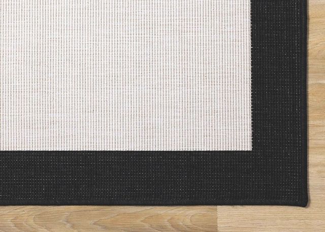 Kalora Interiors Bristol Black/Cream 5'x8' Indoor/Outdoor Area Rug-4