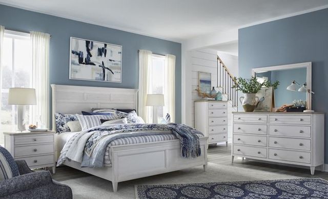 Magnussen Home® Echo Isles Driftwood and Sea Pearl Nighstand-1