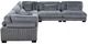 Homelegance® Traverse 5-Piece Gray 135" Modular Sectional-2