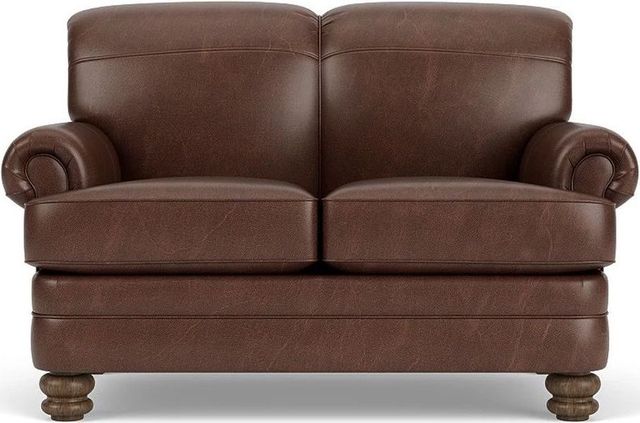 Flexsteel® Bay Bridge Brown Loveseat-1