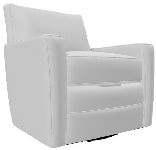 Craftmaster® Customizable Craftmaster Essentials Swivel Glider Chair-2
