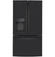 GE® 36" 22.1 Cu. Ft. Fingerprint Resistant Black Slate Counter Depth French Door Refrigerator-0