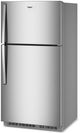 Whirlpool® 33" 21.3 Cu. Ft. Fingerprint Resistant Stainless Steel Top Freezer Refrigerator with Total Coverage Cooling-3