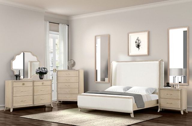 Furniture of America® Candra Natural Oak Chest-1