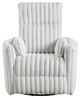 Homelegance® Payton Gray Manual Swivel Glider Recliner-2