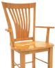 Mavin Customizable Brinkley Arm Bar Stool-1